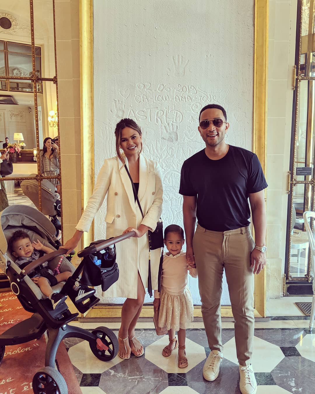 Chrissy Teigen John Legend Luna Miles