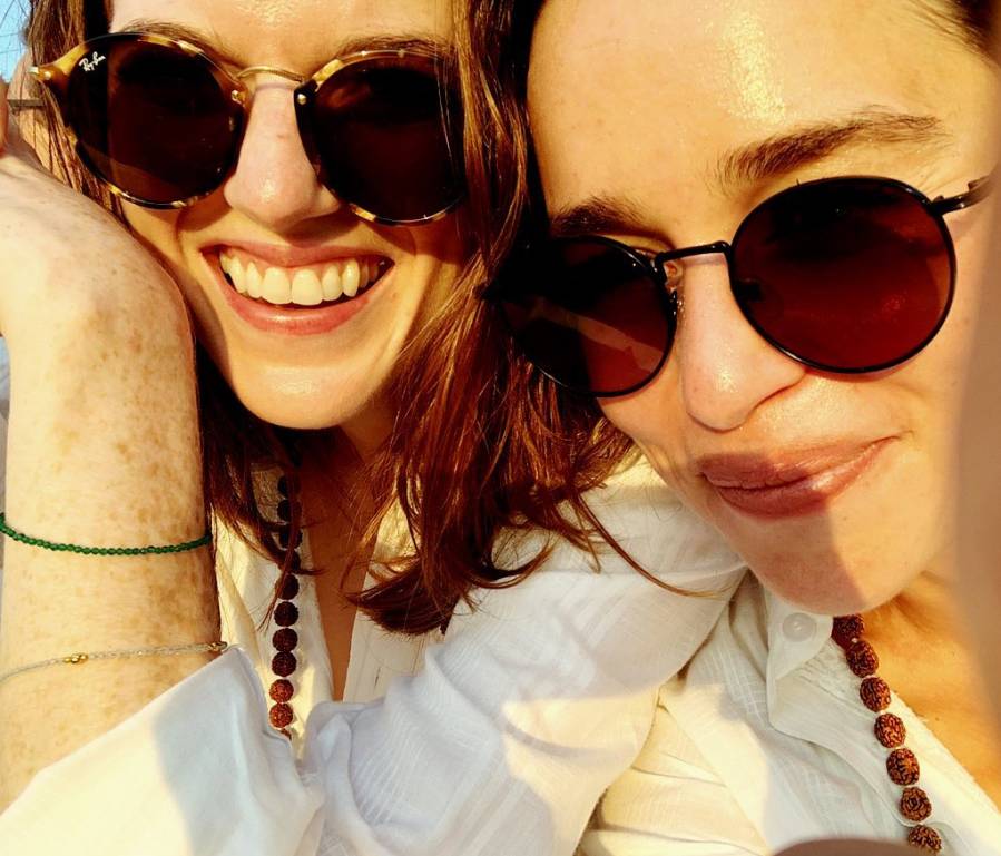 Emilia-Clarke-and-Rose-Leslie-Travel-to-India-After-Kit-Harington’s-Treatment-2