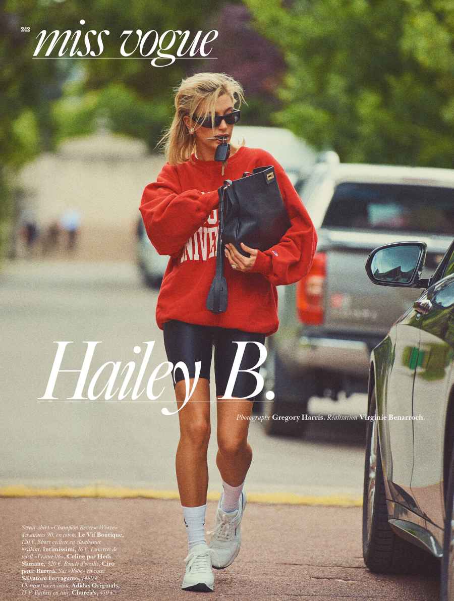 Hailey Baldwin Princess Diana Vogue