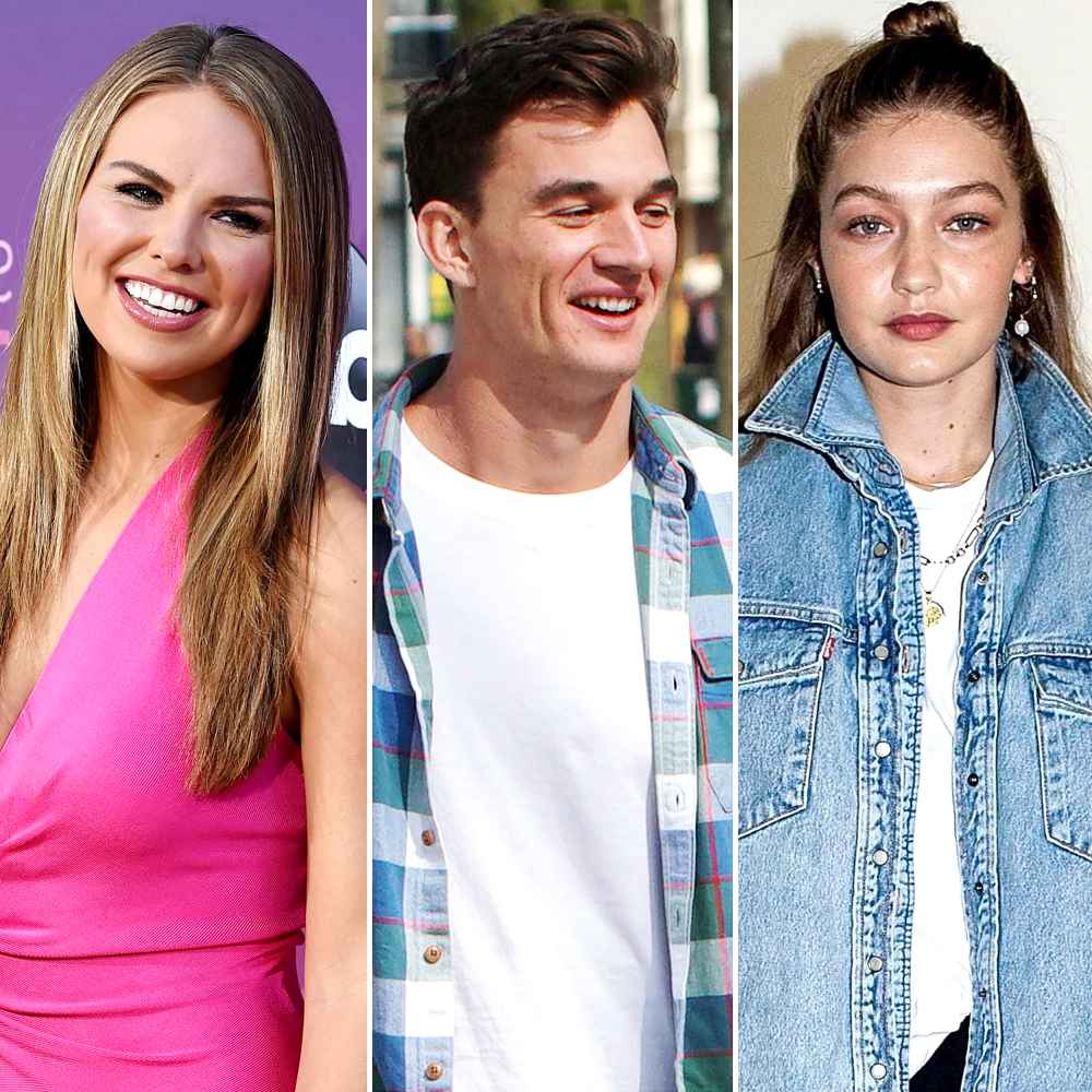 Hannah Brown Tyler Cameron Gigi Hadid Love Triangle Everything We Know