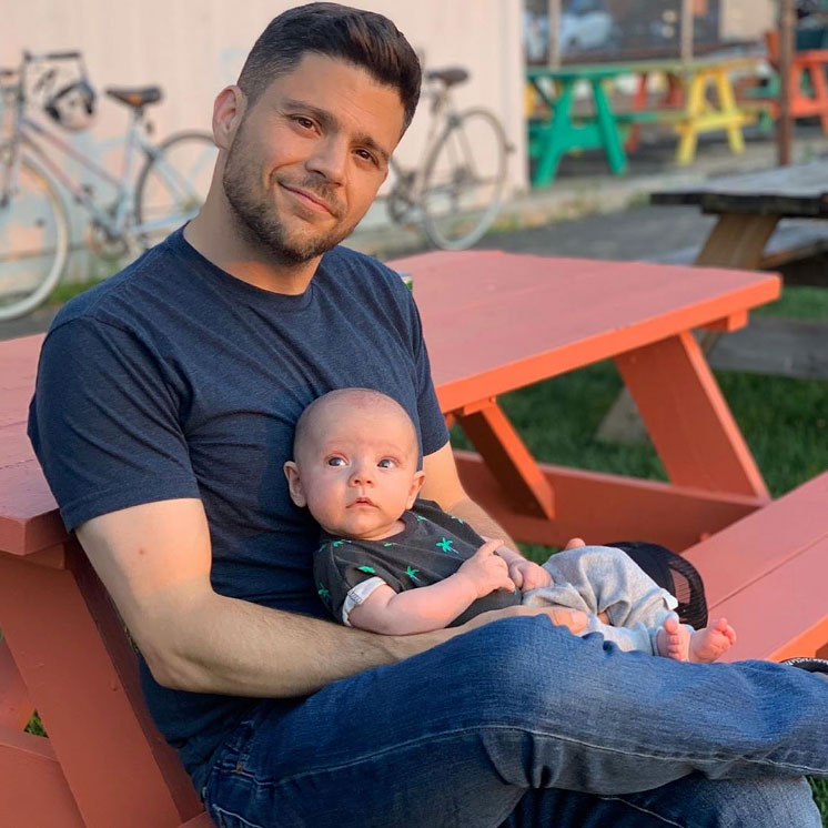 Jerry Ferrara and Son Instagram