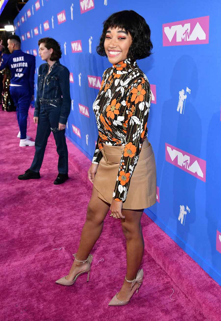 King Princess and Amandla Stenberg MTV VMA Couples Who Made Red Carpet Debut