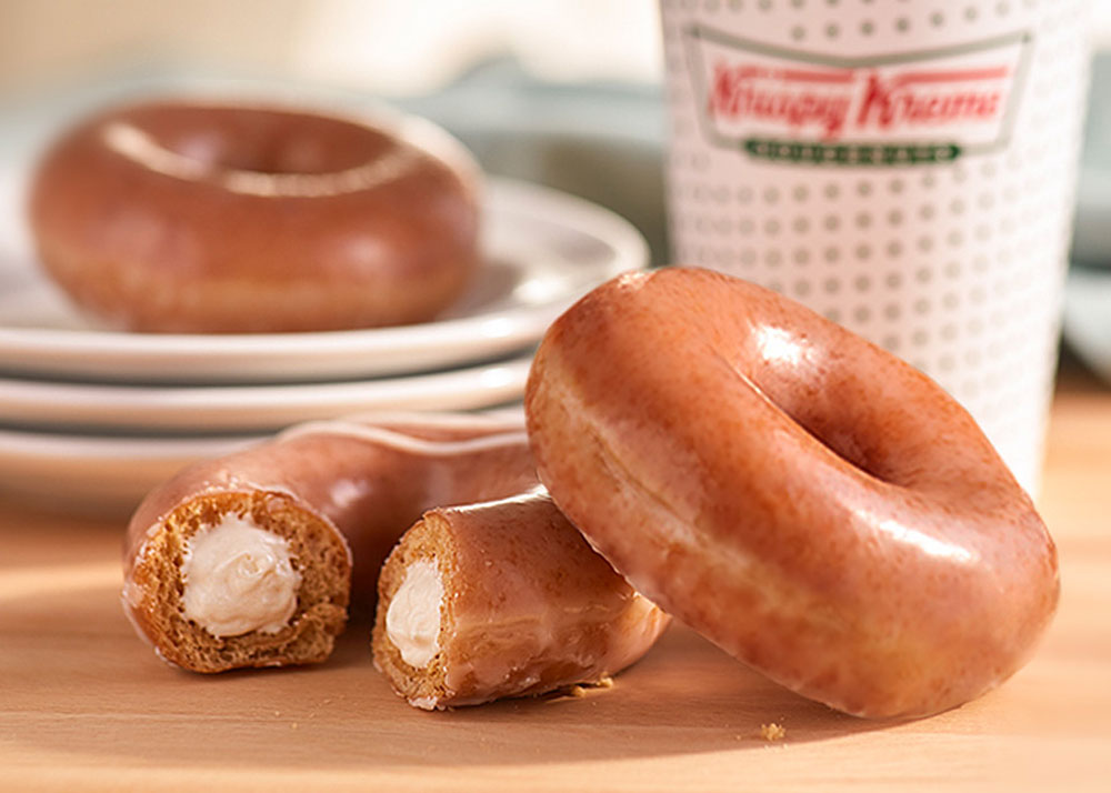 Krispy Kreme Debuts New Pumpkin Spice Doughnut Filled With Cheesecake