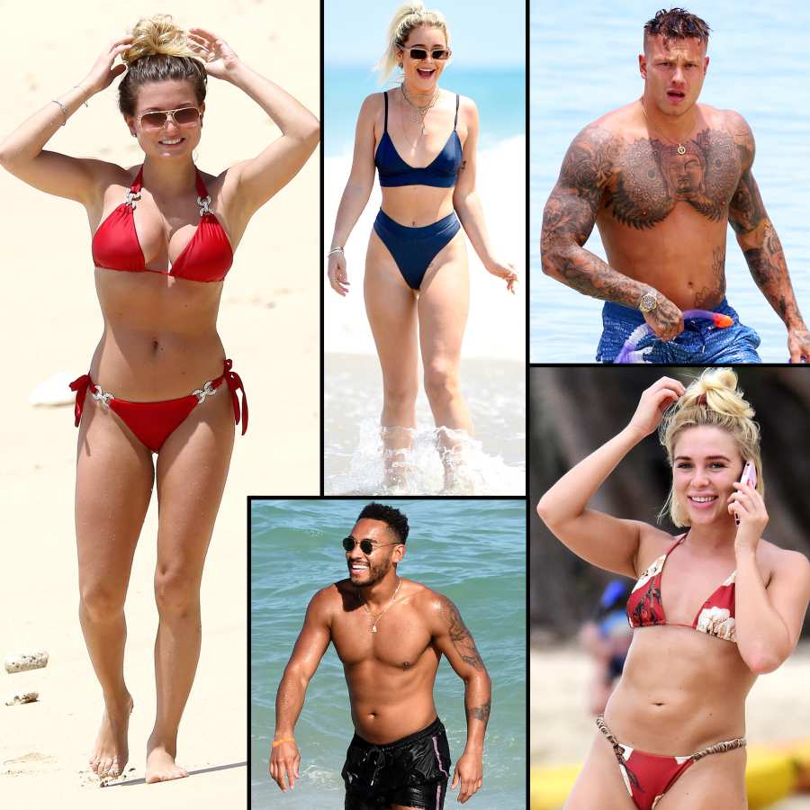 Love Island Stars in Bikinis and Swimsuits