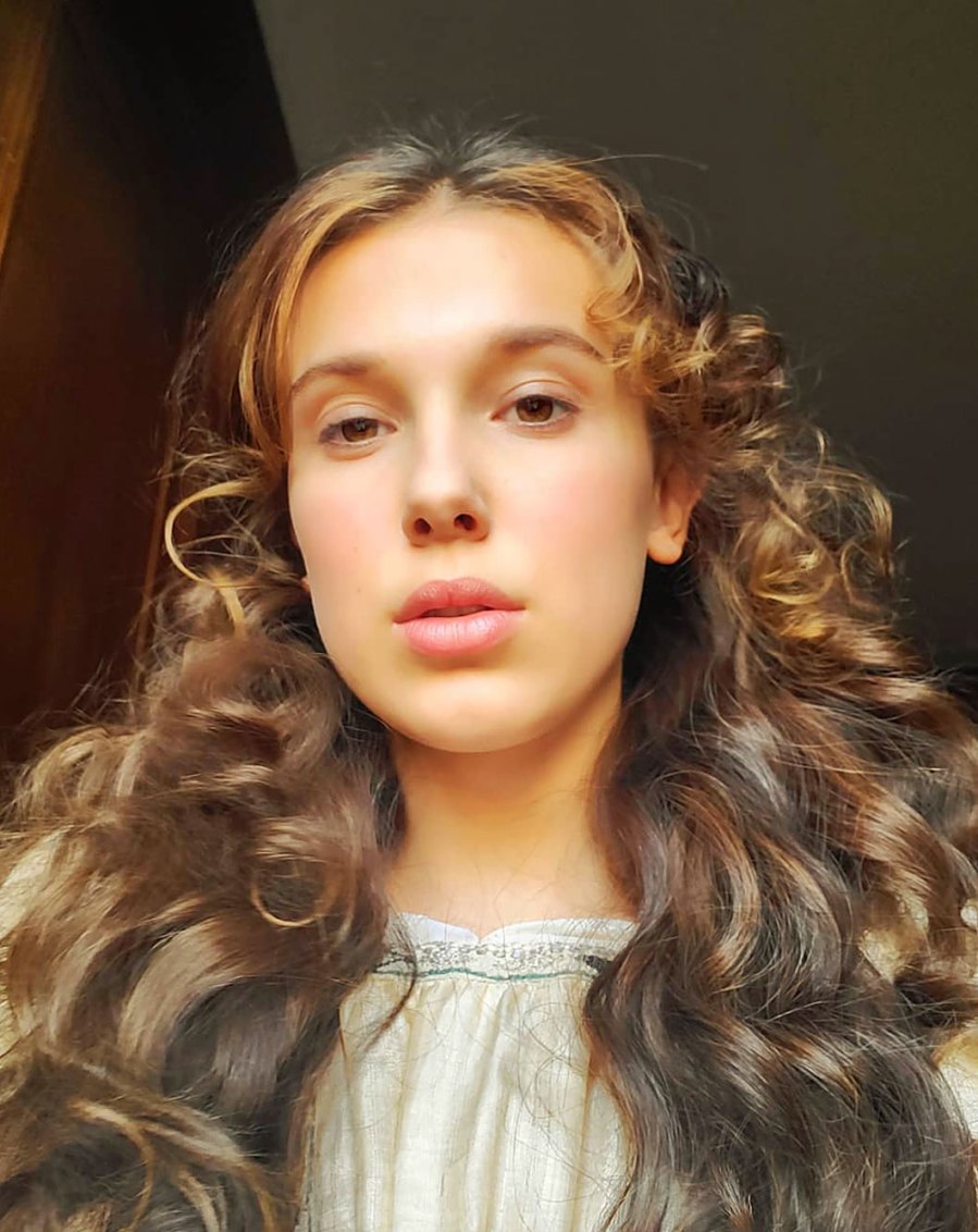 Millie Bobby Brown Wig Instagram August 2, 2019