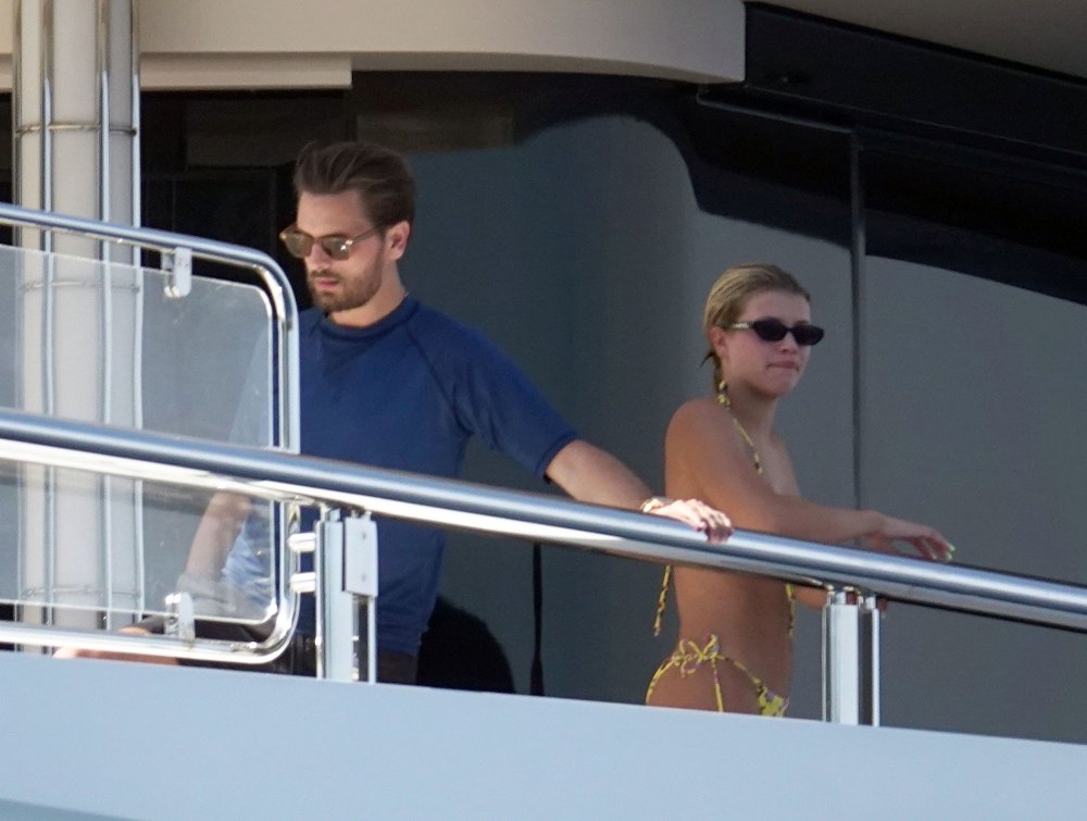 Scott Disick and Sofia Richie Fun in Capri