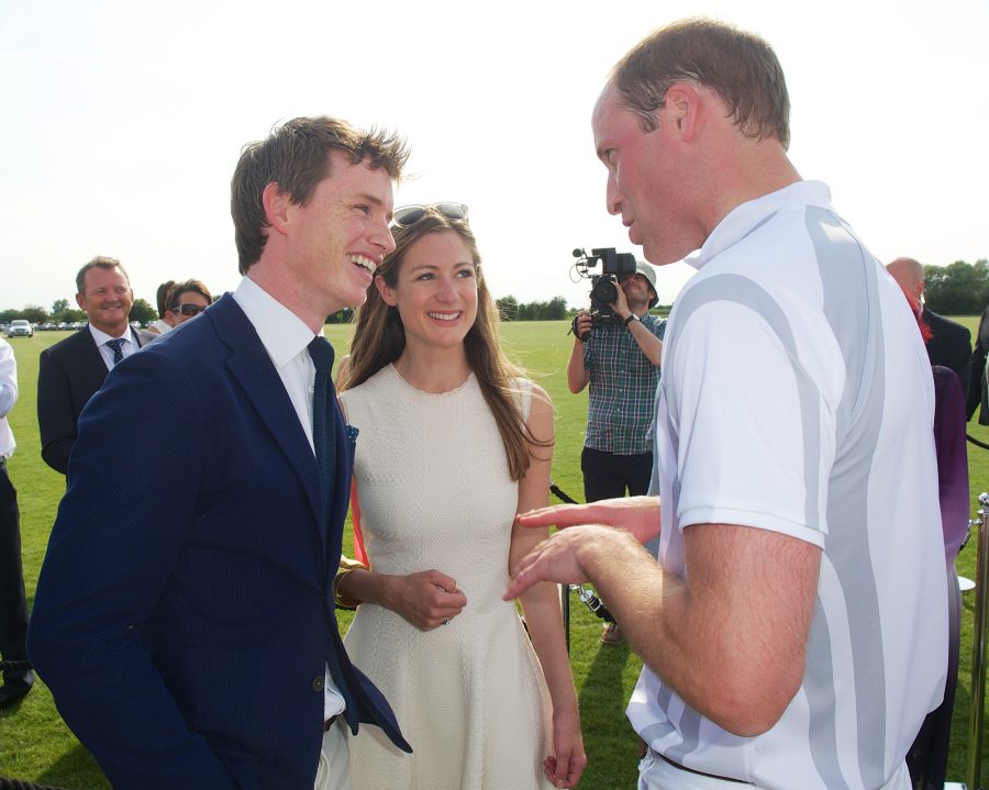 Stars Who Went to School Together Eddie Redmayne and Prince William