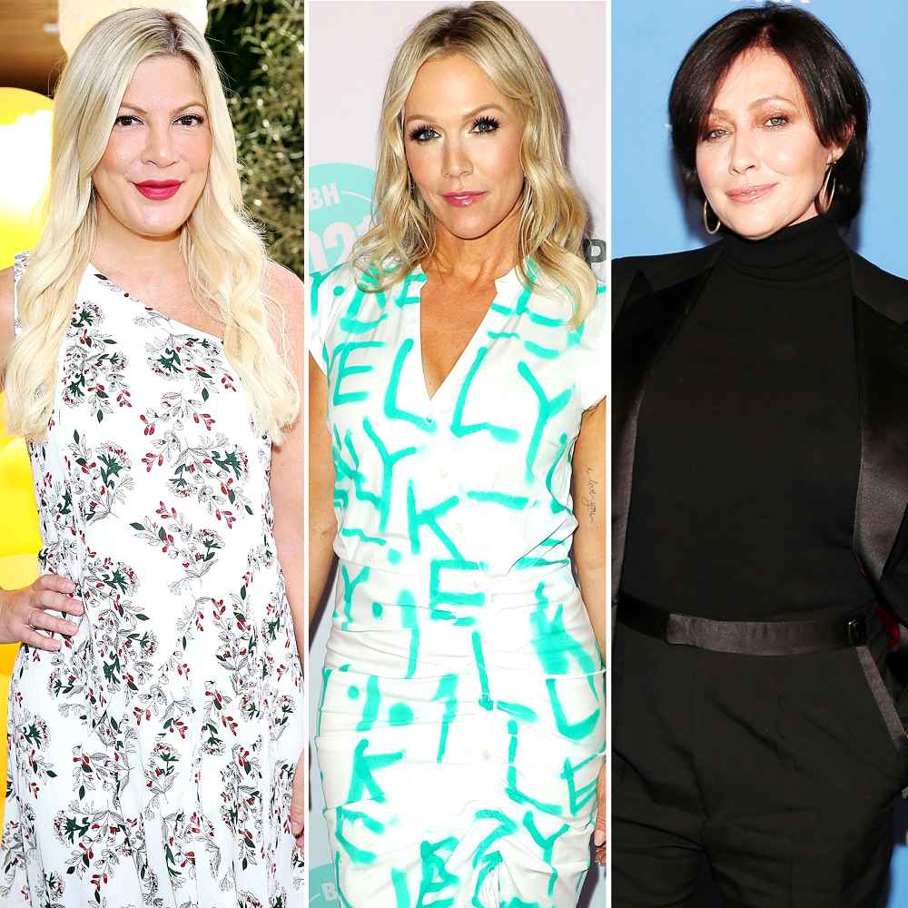 Tori Spelling Shaking When Jennie Garth Shannen Doherty Went At It