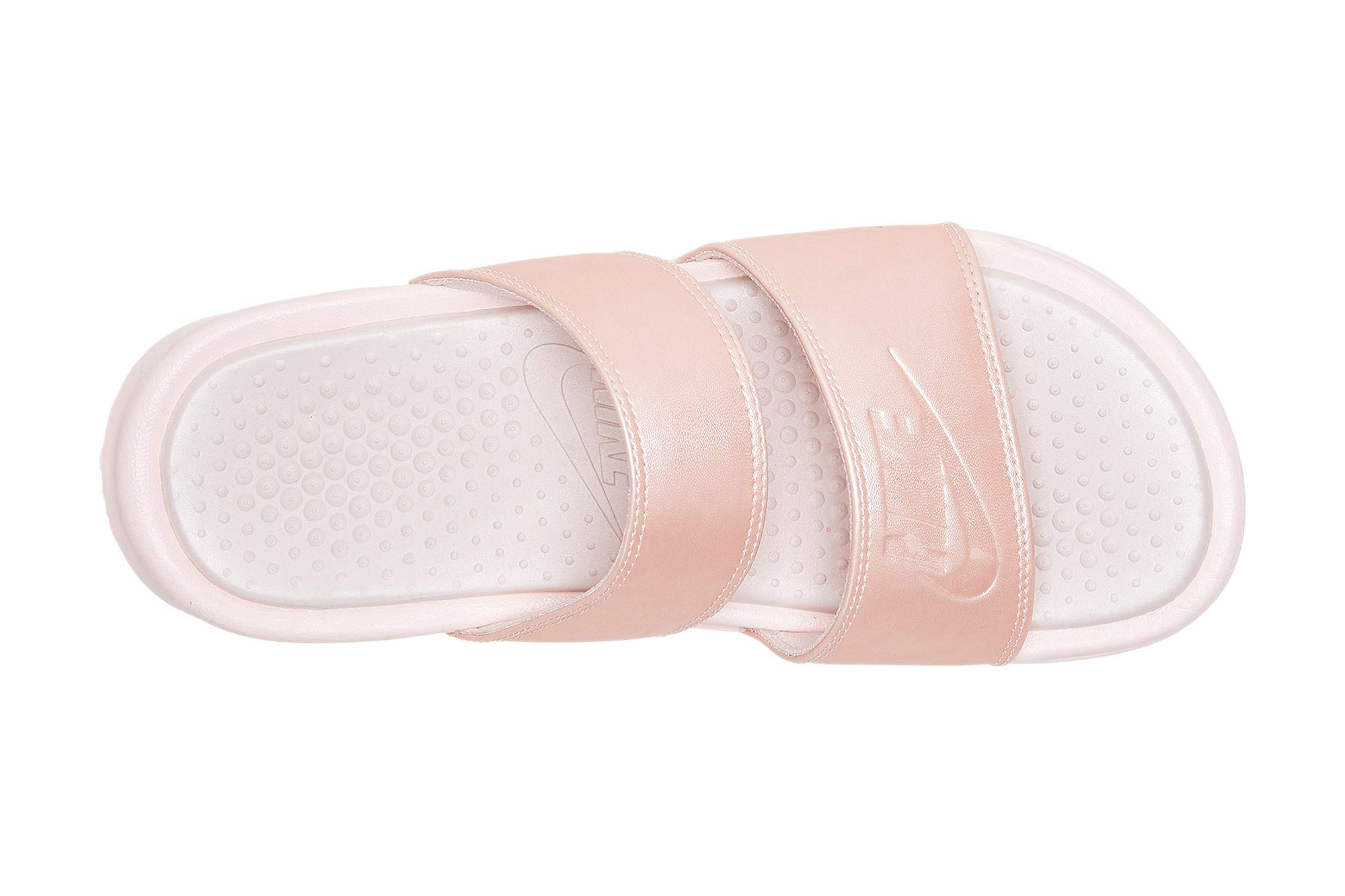 nike slides peach