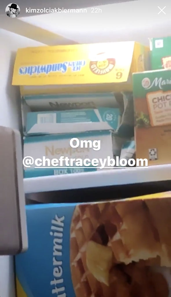 5 Year Old Cigarettes Kim Zolciak Refrigerator