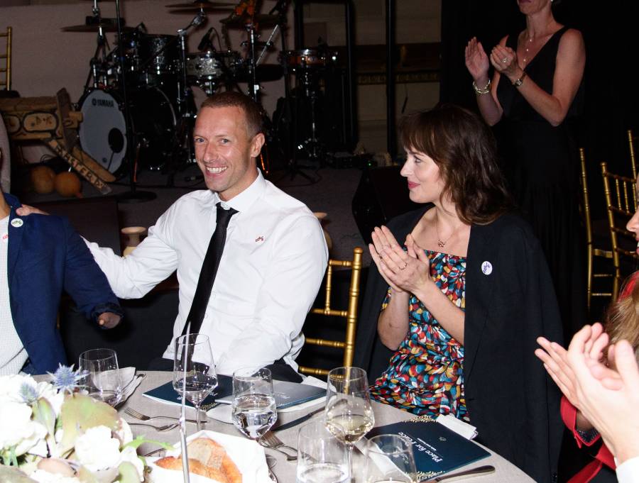 Chris Martin and Dakota Johnson Make Rare Joint Appearance at Event After Reconciliation