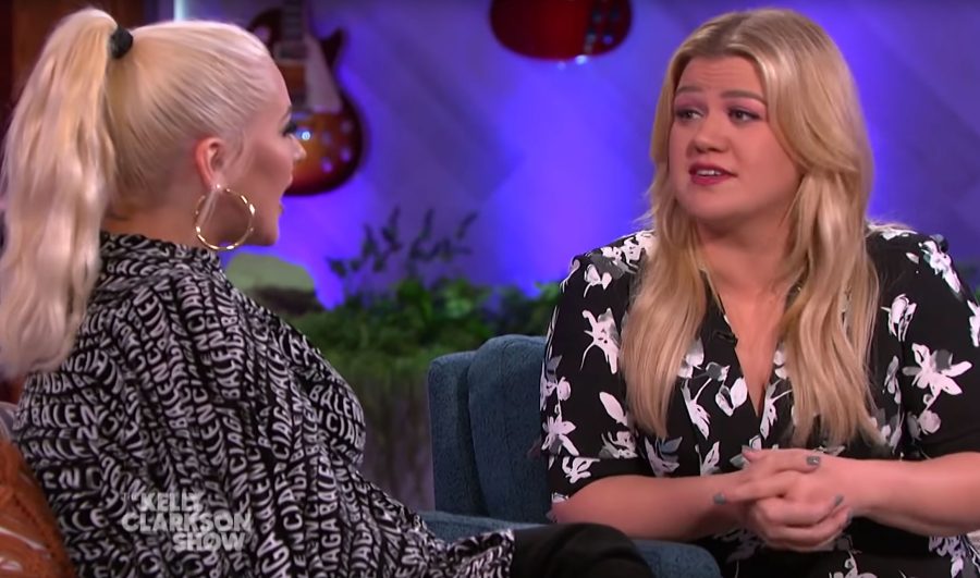 Christina Aguilera Kelly Clarkson on The Kelly Clarkson Show