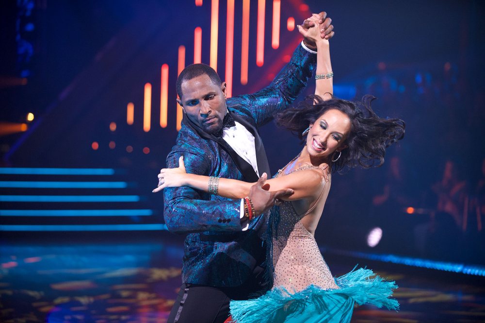 Dancing With The Stars Cheryl Burke, Ray Lewis