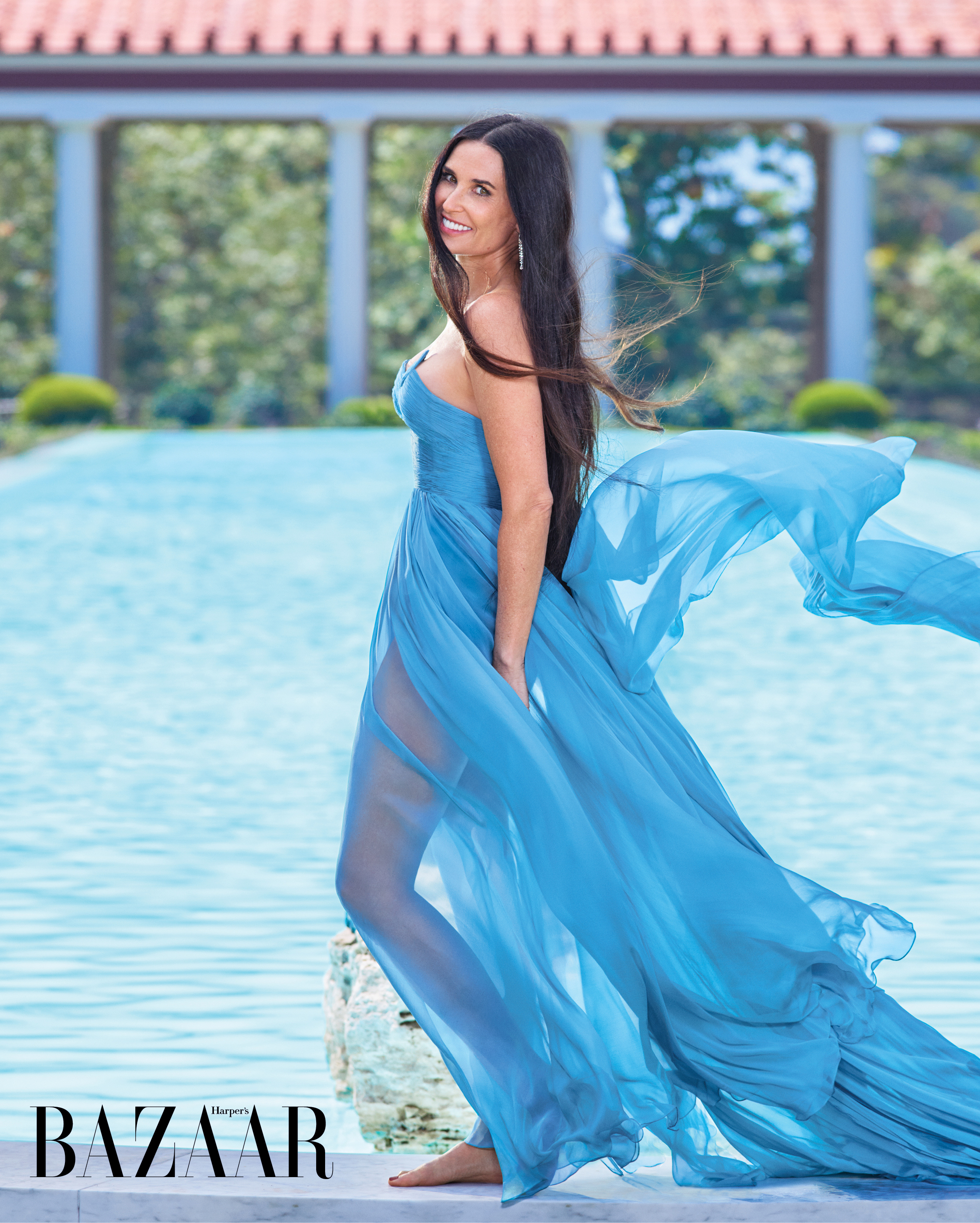 Demi Moore Harpers Bazaar October 2019 Issue