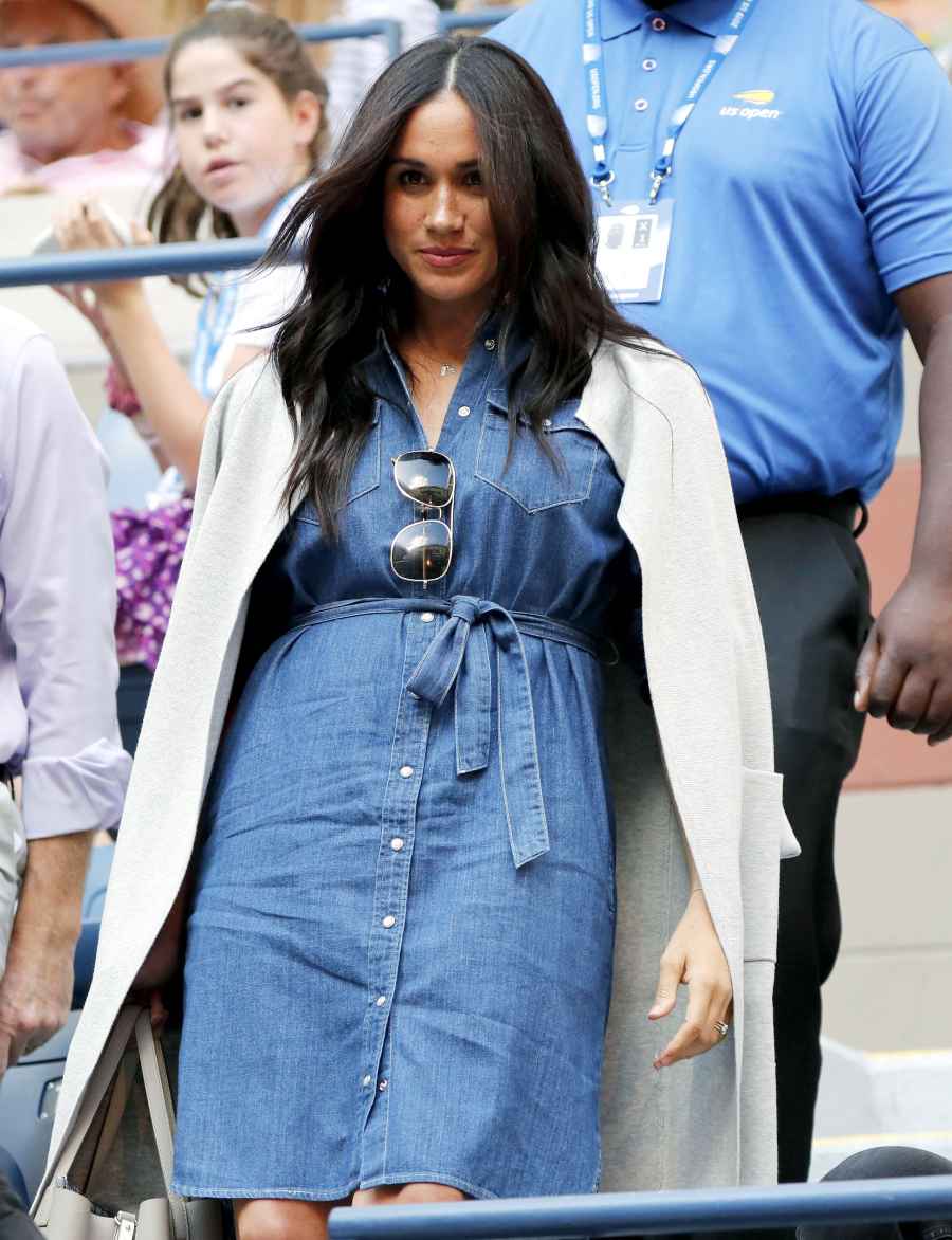 Duchess Meghan Beams While Cheering on Best Friend Serena Williams at US Open in New York City