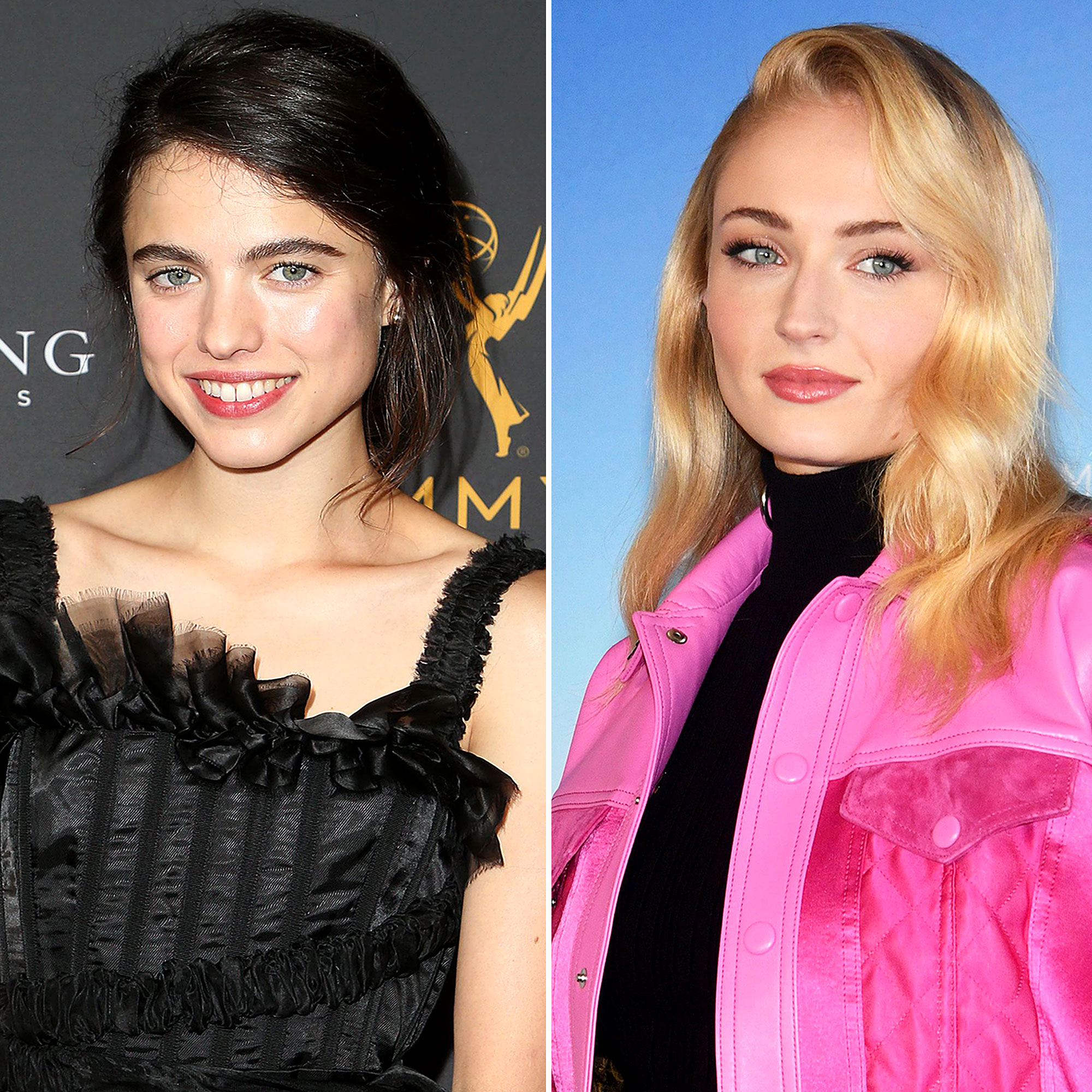 Emmys seating gallery Margaret Qualley Sophie Turner