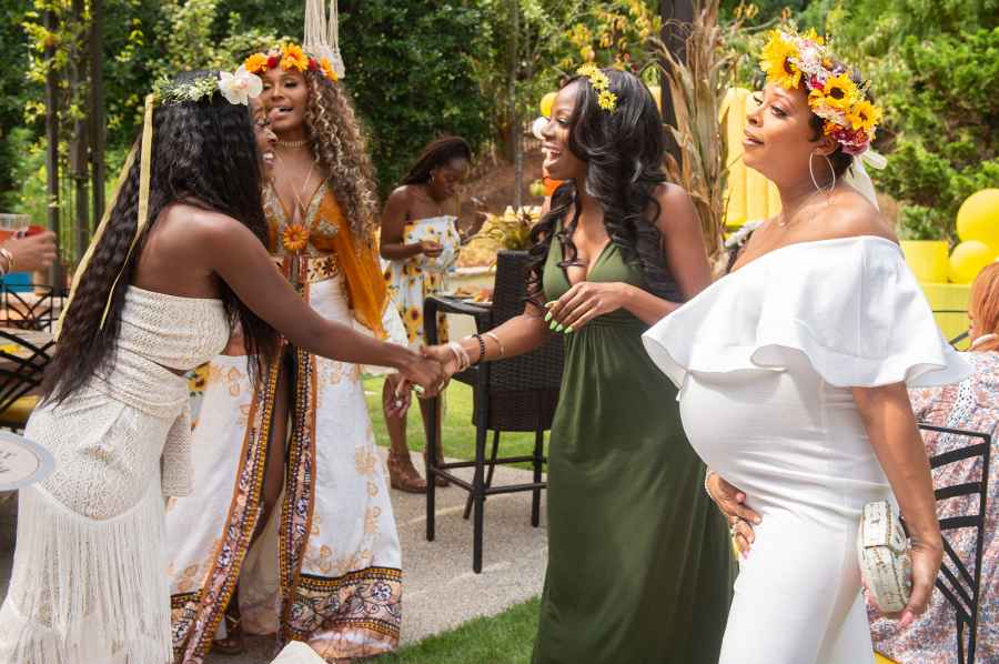 Eva Marcille Celebrates Baby Shower With Real Housewives of Atlanta Cast