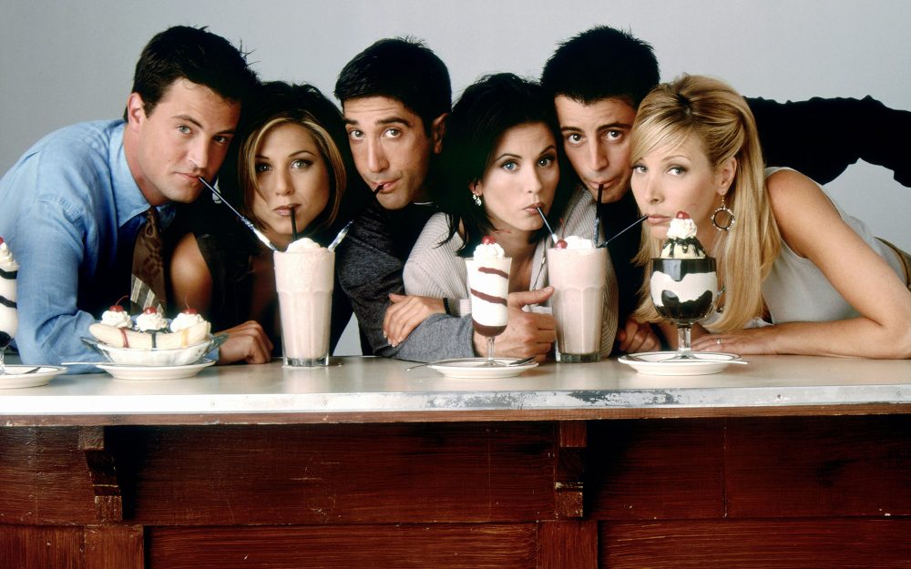 Friends Cast Morph Through The Years Drinking Milk Shakes