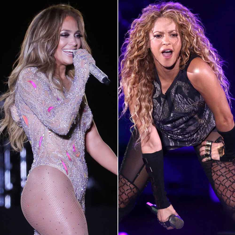 Jennifer Lopez and Shakira