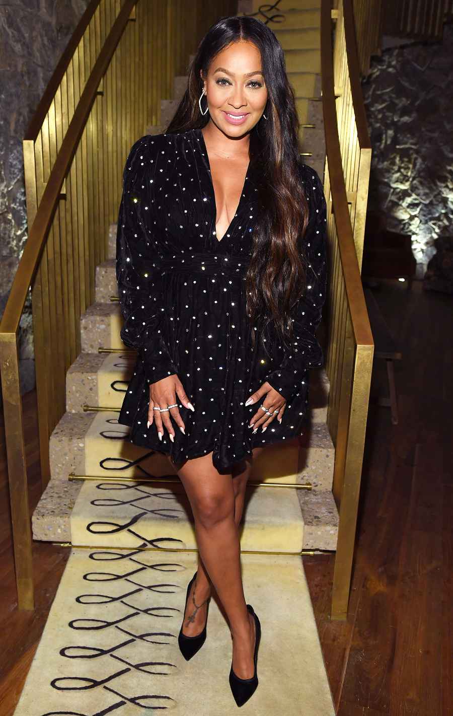 KKW Beauty and Winnie Harlow NYFW Party - La La Anthony