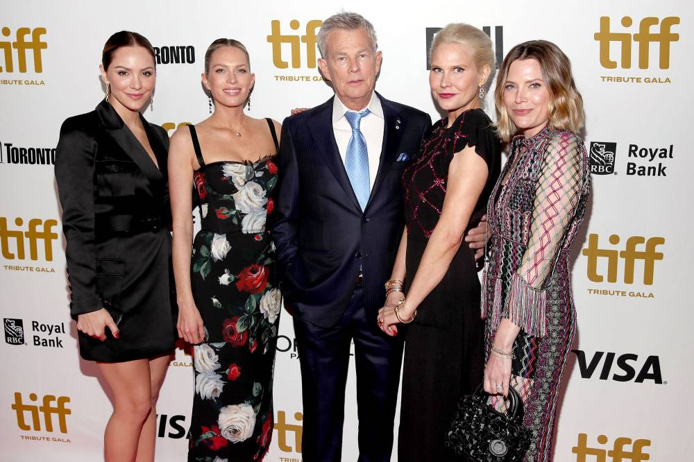 Katharine McPhee, Erin Foster, David Foster, Amy Foster and Jordan Foster 44th Annual Toronto International Film Festival