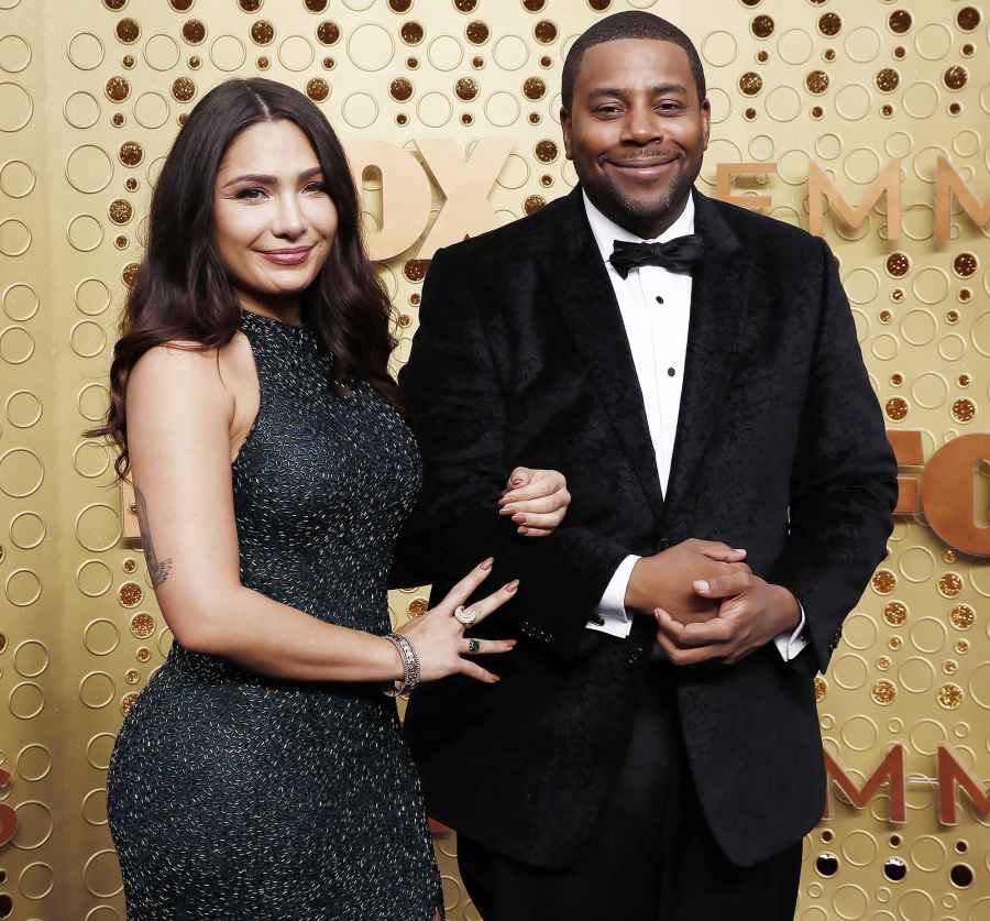 Kenan Thompson and Christina Thompson Emmys 2019 Celebrity PDA