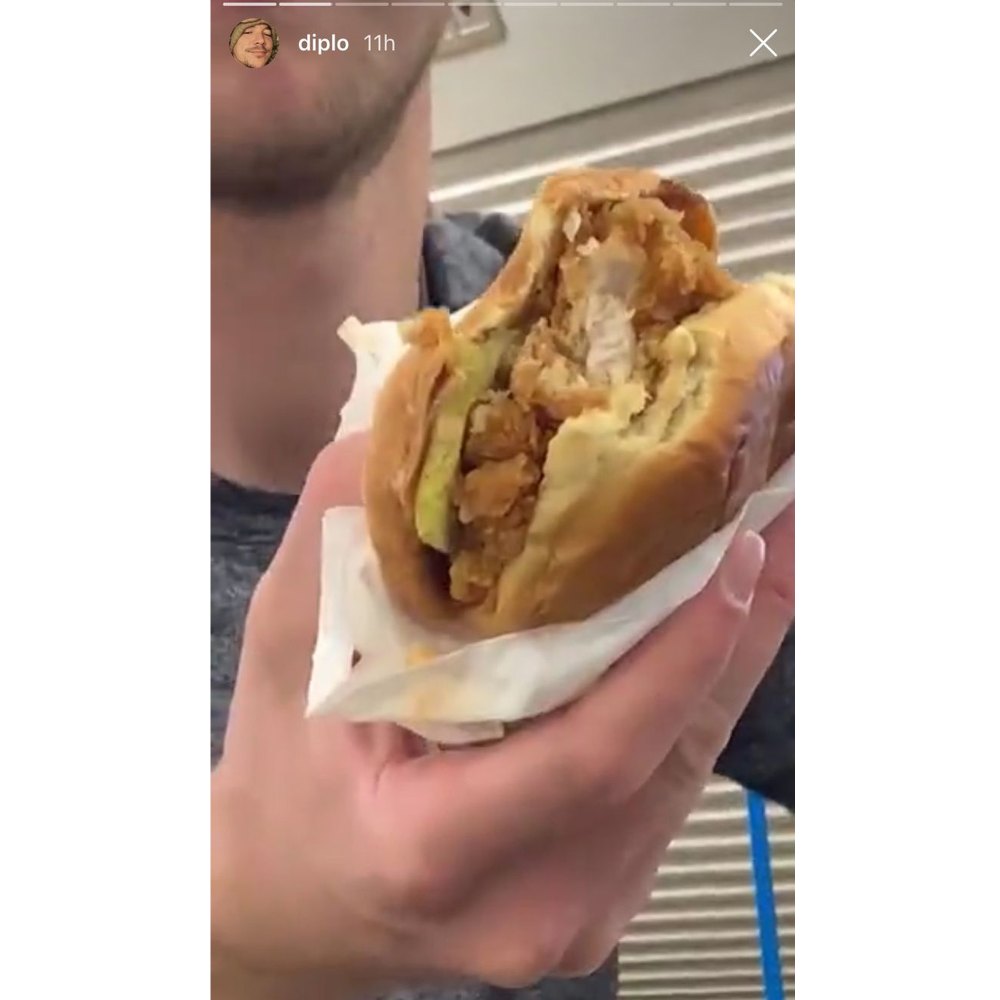 Popeyes Sent Diplo Sold-Out Sandwich Via Private Jet