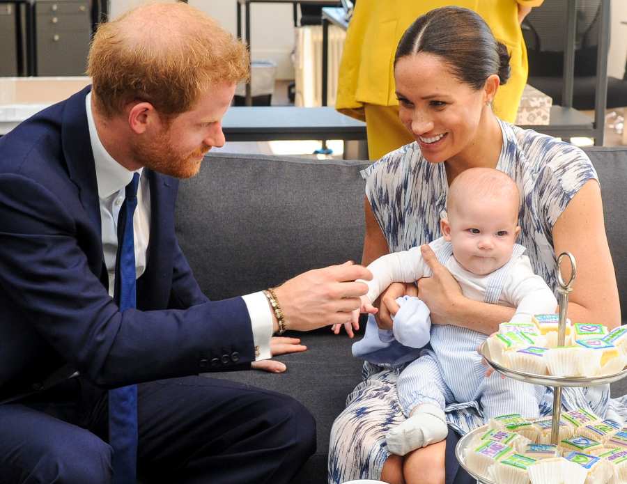 Prince Harry and Duchess Meghan’s 4-Month-Old Son Archie Makes His Debut on South Africa Tour