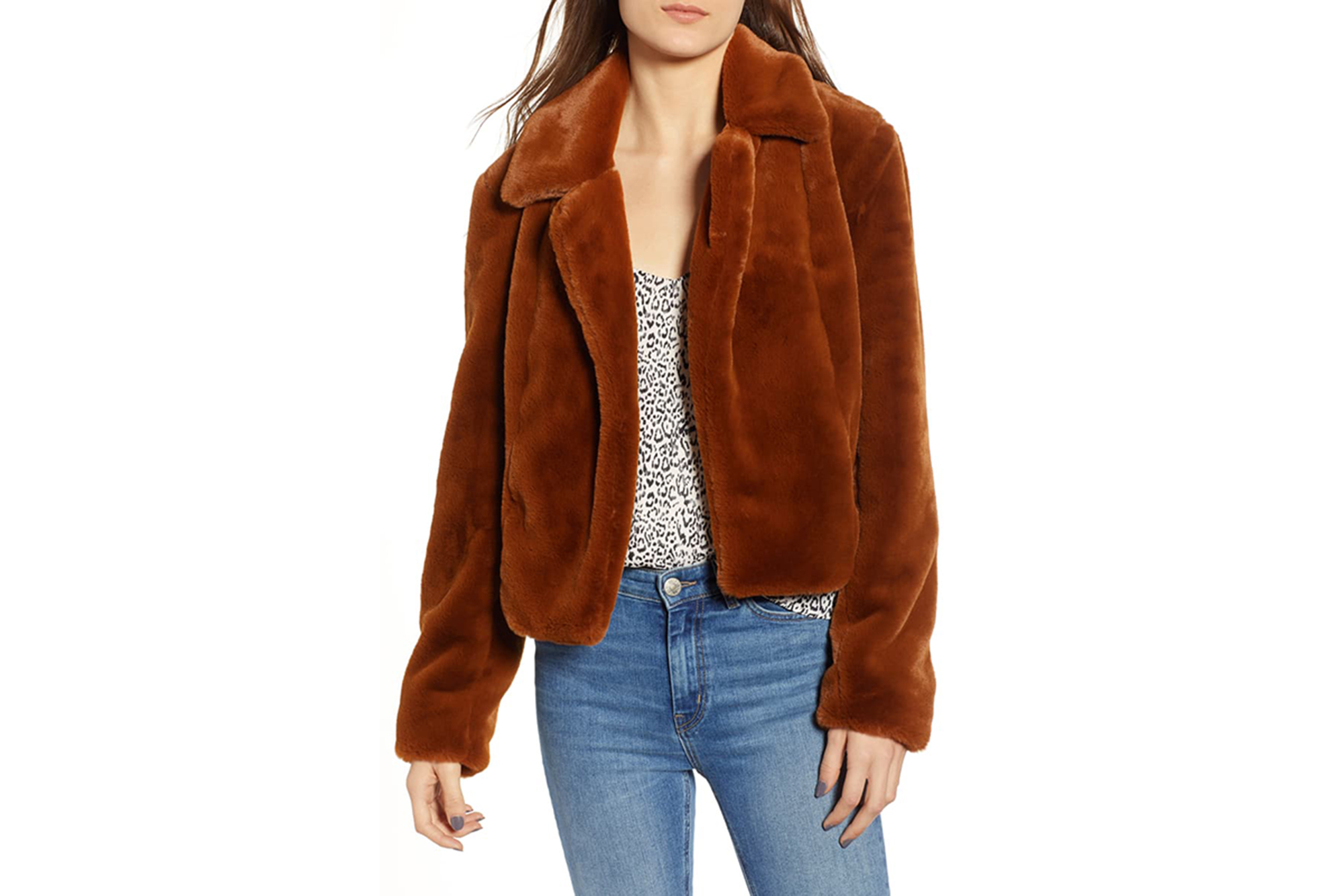 faux fur jacket