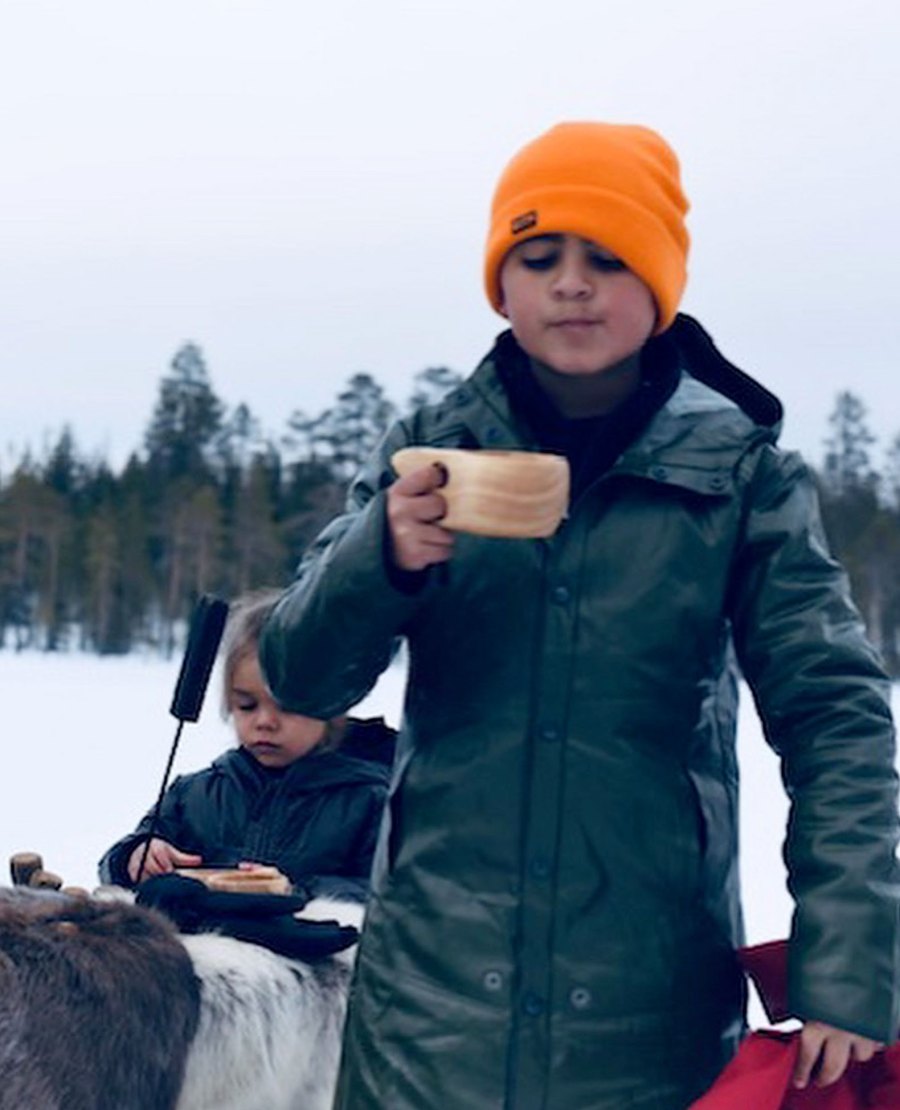 Kourtney Kardashian Claps Back at Instagram Troll After Bringing Kids to Finland