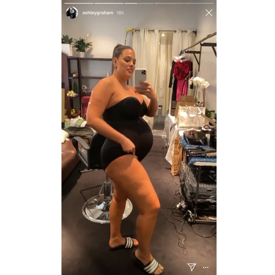 Ashley Graham Baby Bump