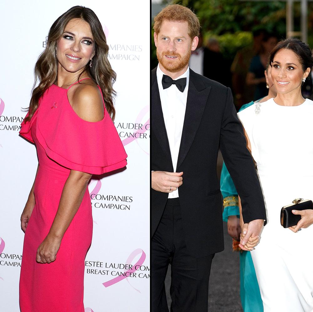 Elizabeth Hurley Reveals She Met Duchess Meghan Before Prince Harry