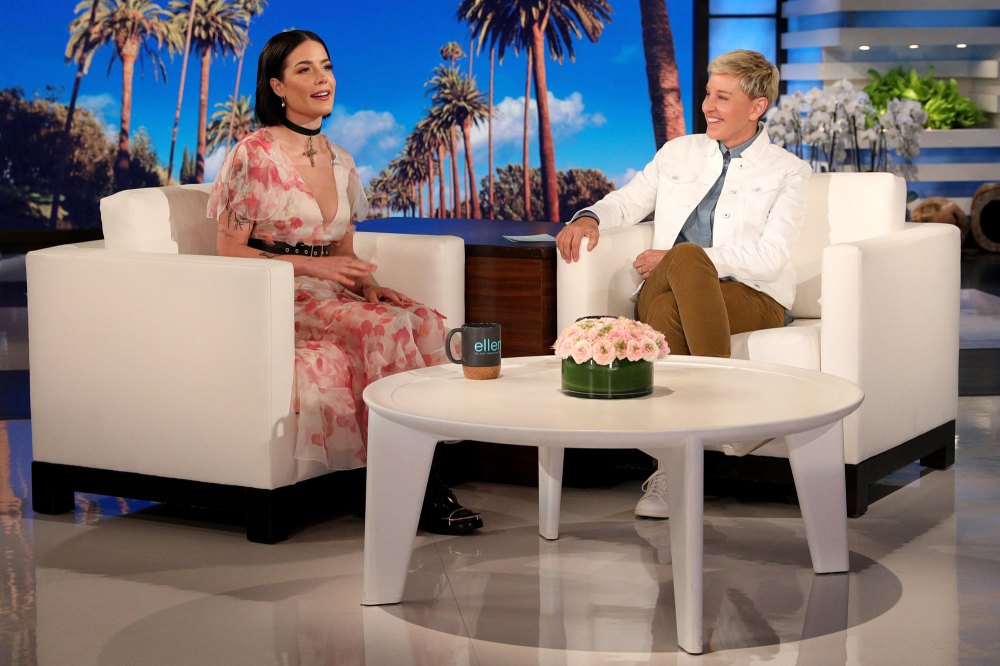 Halsey Calls Evan Peters Her 'Boyfriend' After Getting Scared on 'Ellen'