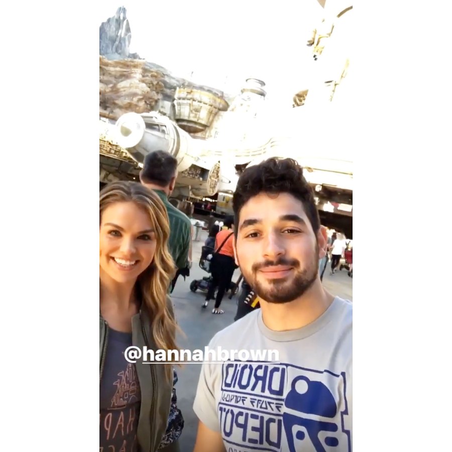 Hannah Brown and DWTS Partner Alan Bersten Let Loose at Disneyland Amid Dating Rumors