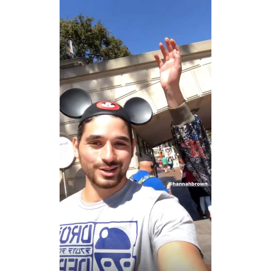 Hannah Brown and DWTS Partner Alan Bersten Let Loose at Disneyland Amid Dating Rumors