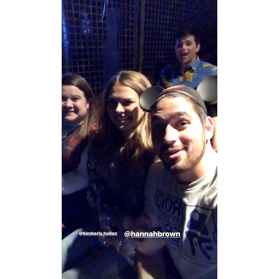 Hannah Brown and DWTS Partner Alan Bersten Let Loose at Disneyland Amid Dating Rumors