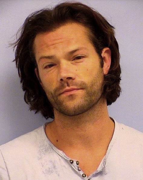 Jared Padalecki Mugshot Booking Photo