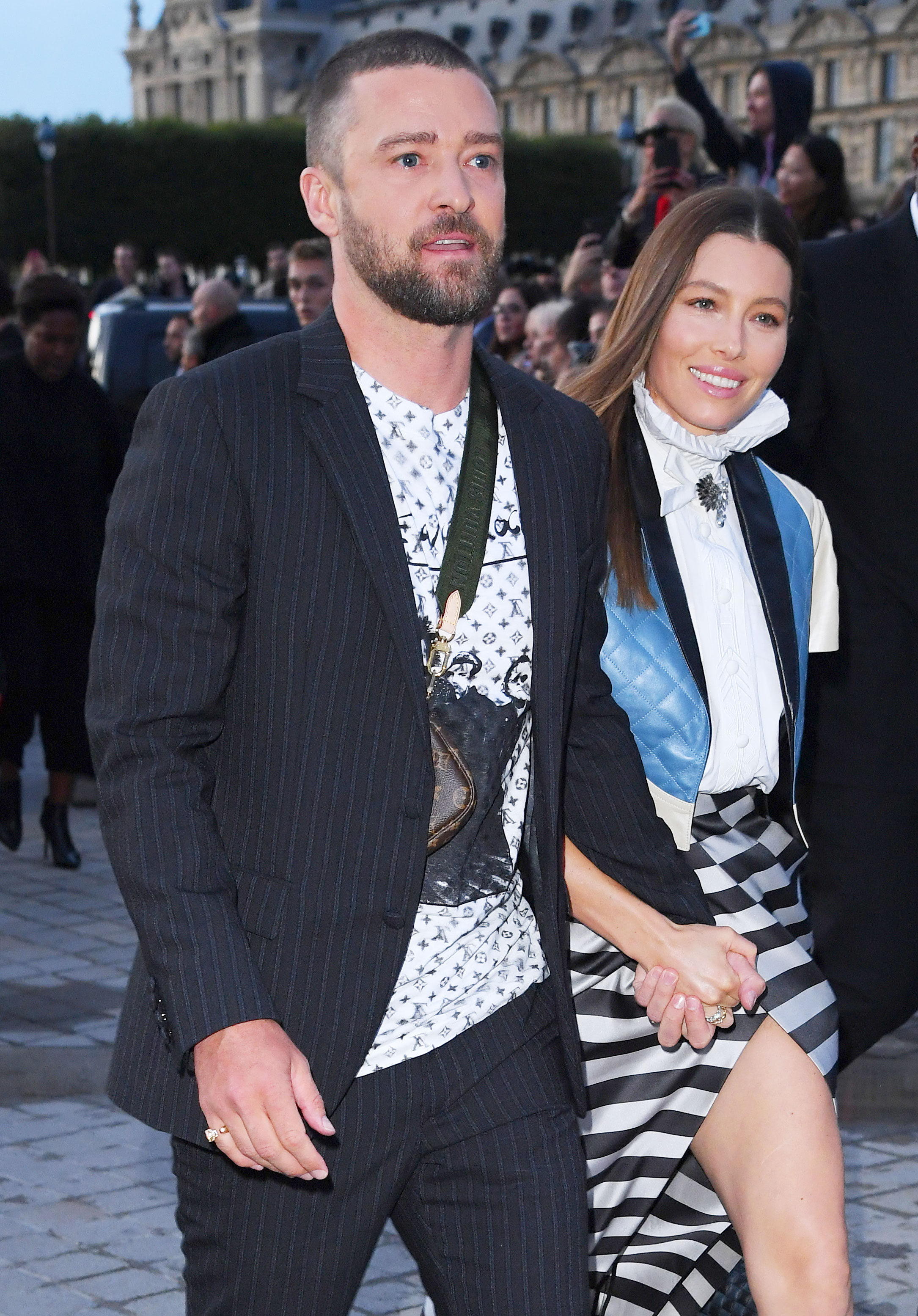 Justin Timberlake Ambushed By Prankster PFW