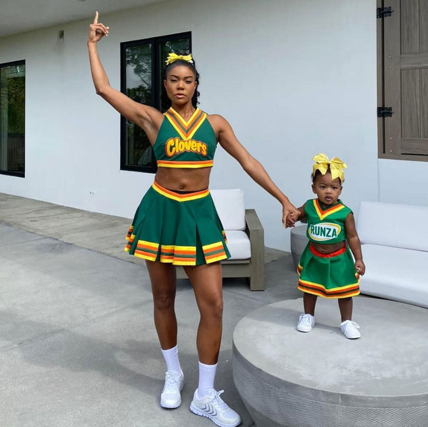 Kaavia Wade Gabrielle Union-Wade Instagram Halloween Costumes