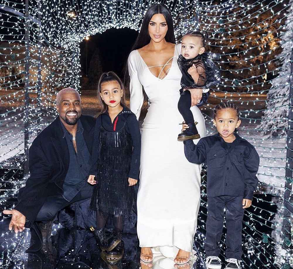 Kim-Kardashian-Kanye-West-North-West-makeup