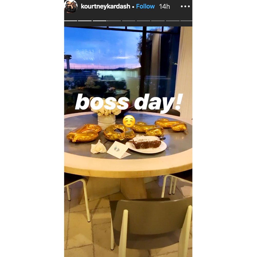 Kylie Jenner, Kourtney Kardashian Get National Boss’ Day Treats