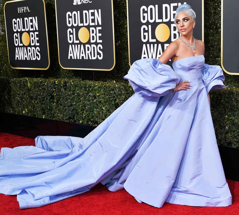 Lady Gaga at the 2019 Golden Globes