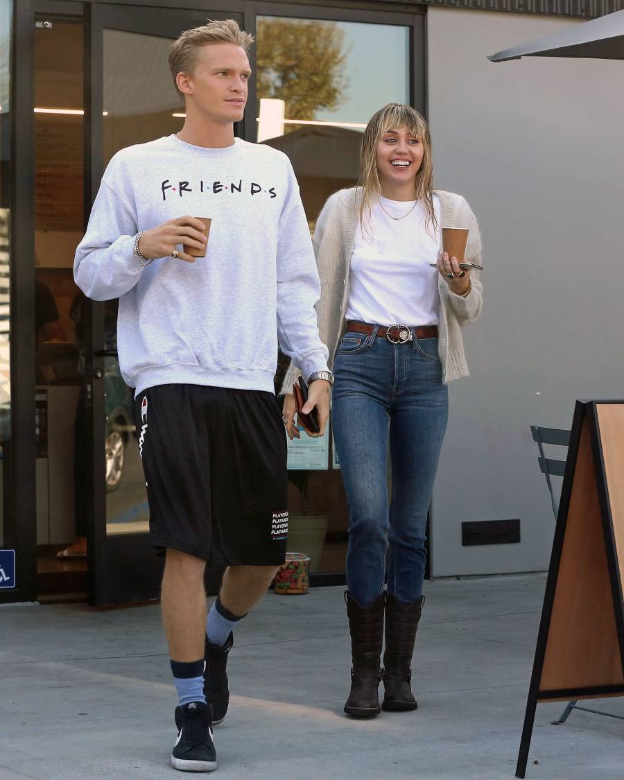 Miley Cyrus and Cody Simpson Are All Smiles on Coffee Date