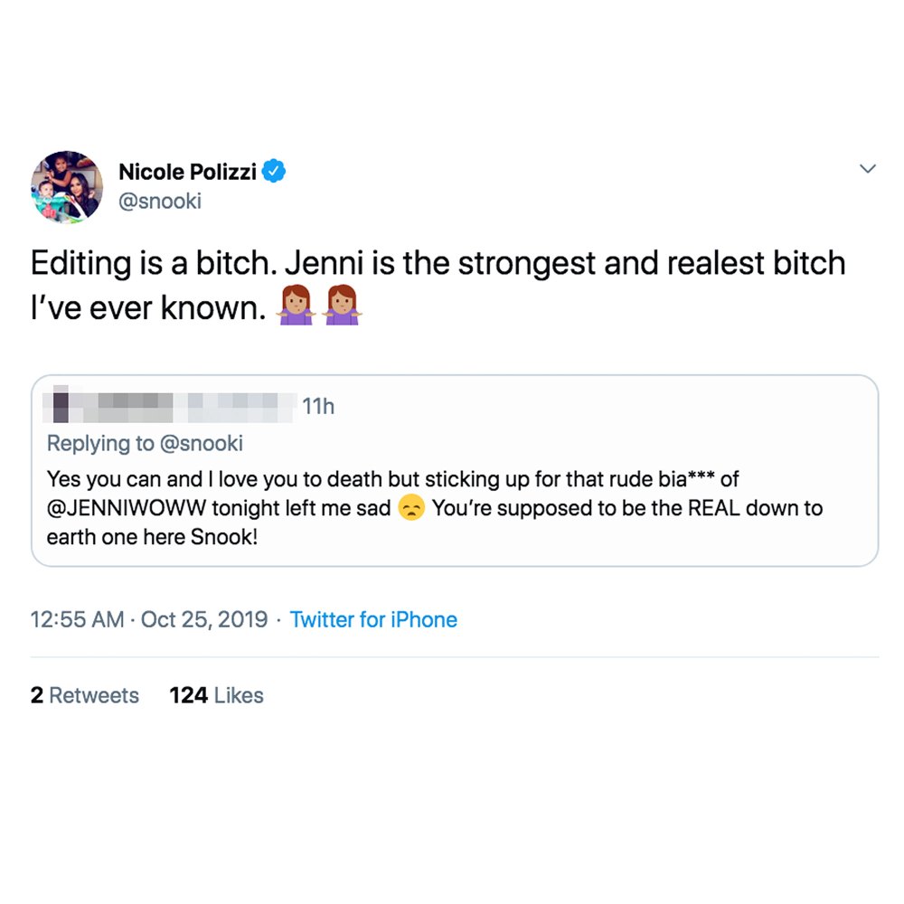 Snooki Drunk-Tweets Jersey Shore Meltdown Blames Editing