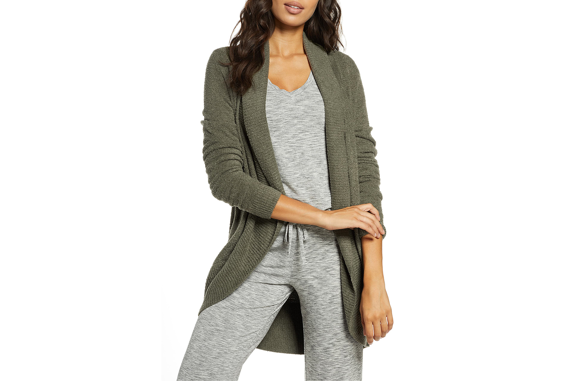 Barefoot Dreams CozyChic Lite Circle Cardigan