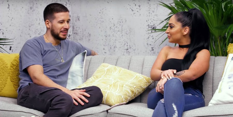 Vinny Guadagnino Angelina Pivarnick’s Drama Through the Years With Jersey Shore Cast