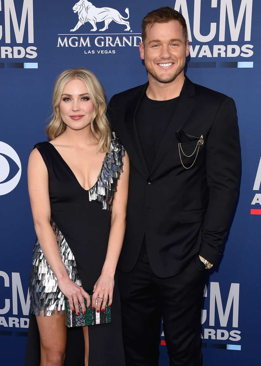 Cassie Randolph and Colton Underwood 54th Annual ACM Awards