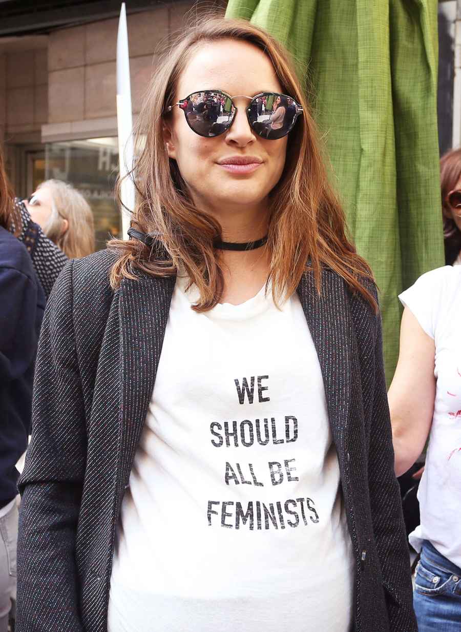 Celebs Wearing Political Fashion - Natalie Portman