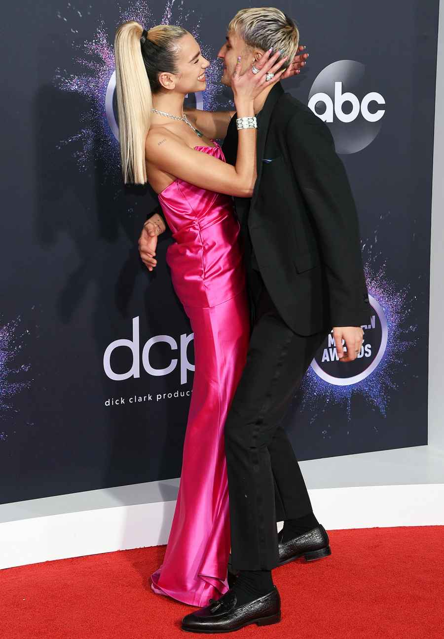 Dua Lipa and Anwar Hadid Hottest Couples AMAs 2019