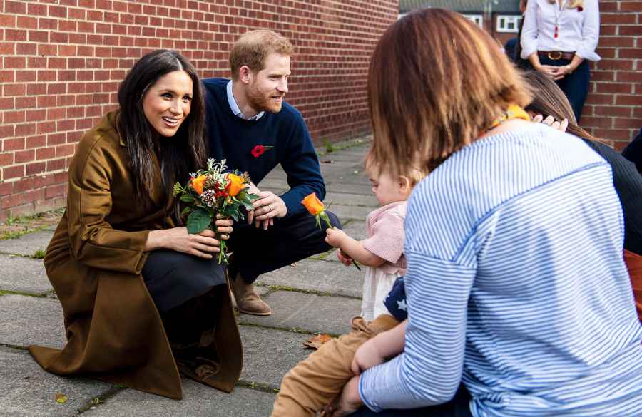 Duchess Meghan and Prince Harry Visit Broom Farm Community Centre Reveals Son Archie Is Crawling and Has 2 Teeth